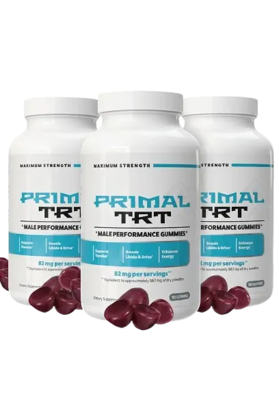 Primal TRT Three Bottles
